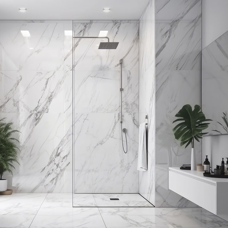 Hard water stain remover for use on shower doors