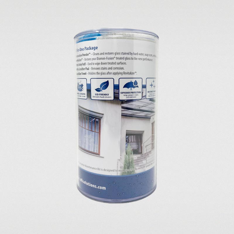 Back of Consumer Maintenance Kit Product Package