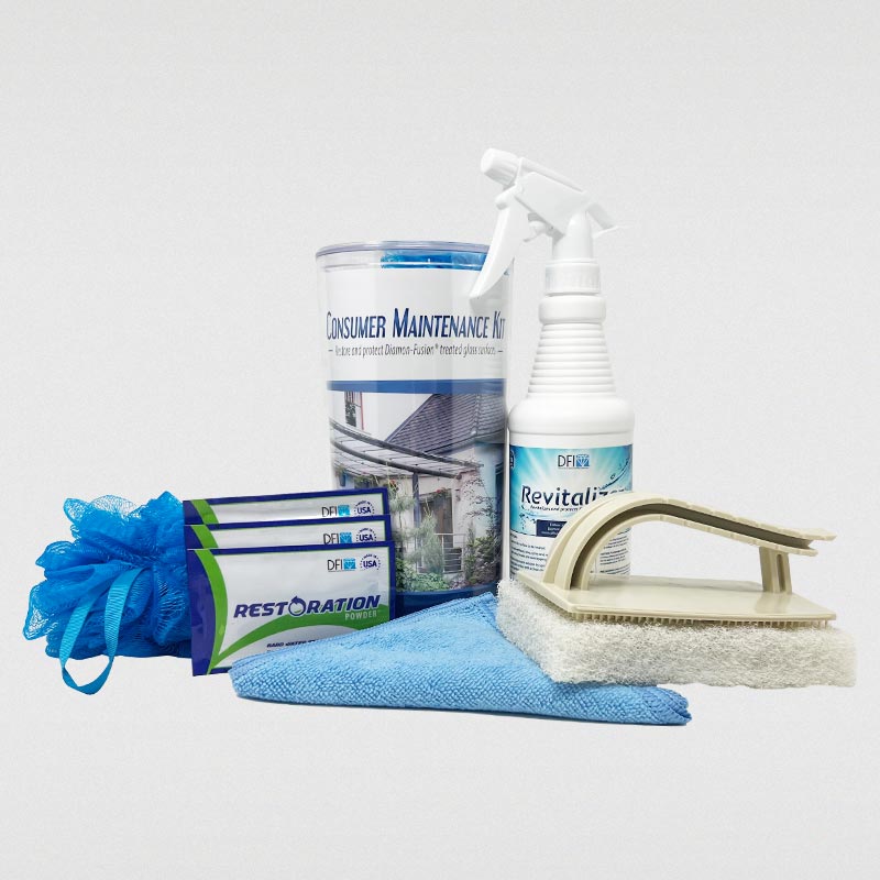 Consumer Maintenance Kit with Products Outside of Packaging