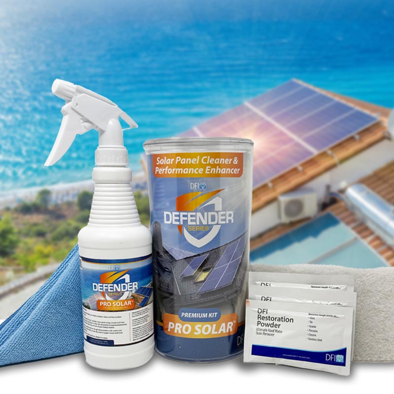 Solar Panel Cleaning Solution & Coating Kit | ShopDFI